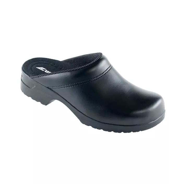 Euro-Dan Flex clogs without heel cover, Black, large image number 0