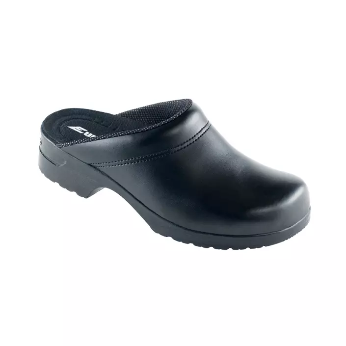 Euro-Dan Flex clogs without heel cover, Black, large image number 0