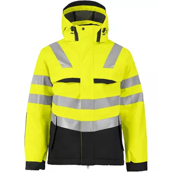 ProJob winter jacket 6422, Hi-vis Yellow/Black