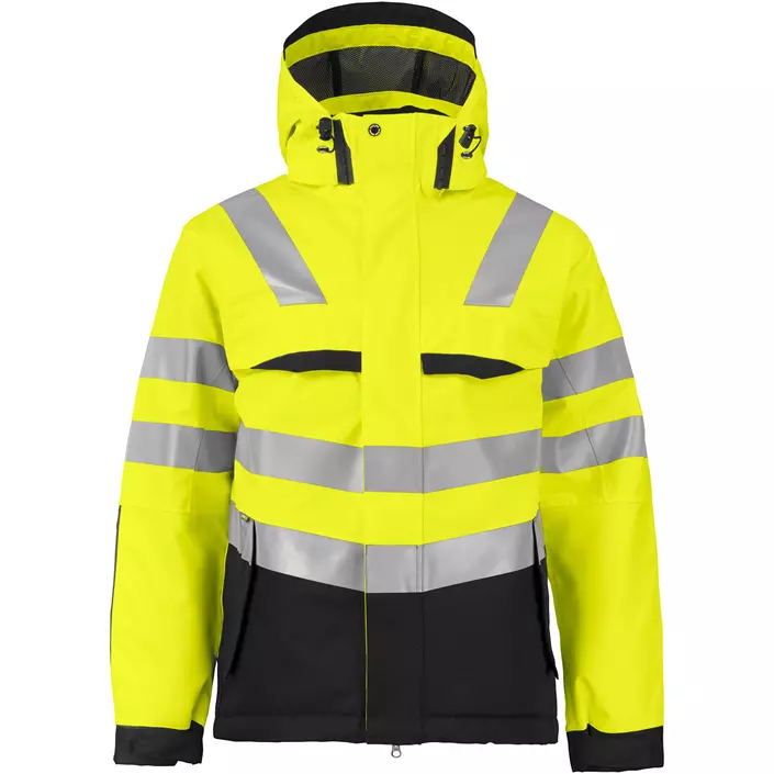 ProJob winter jacket 6422, Hi-vis Yellow/Black, large image number 0