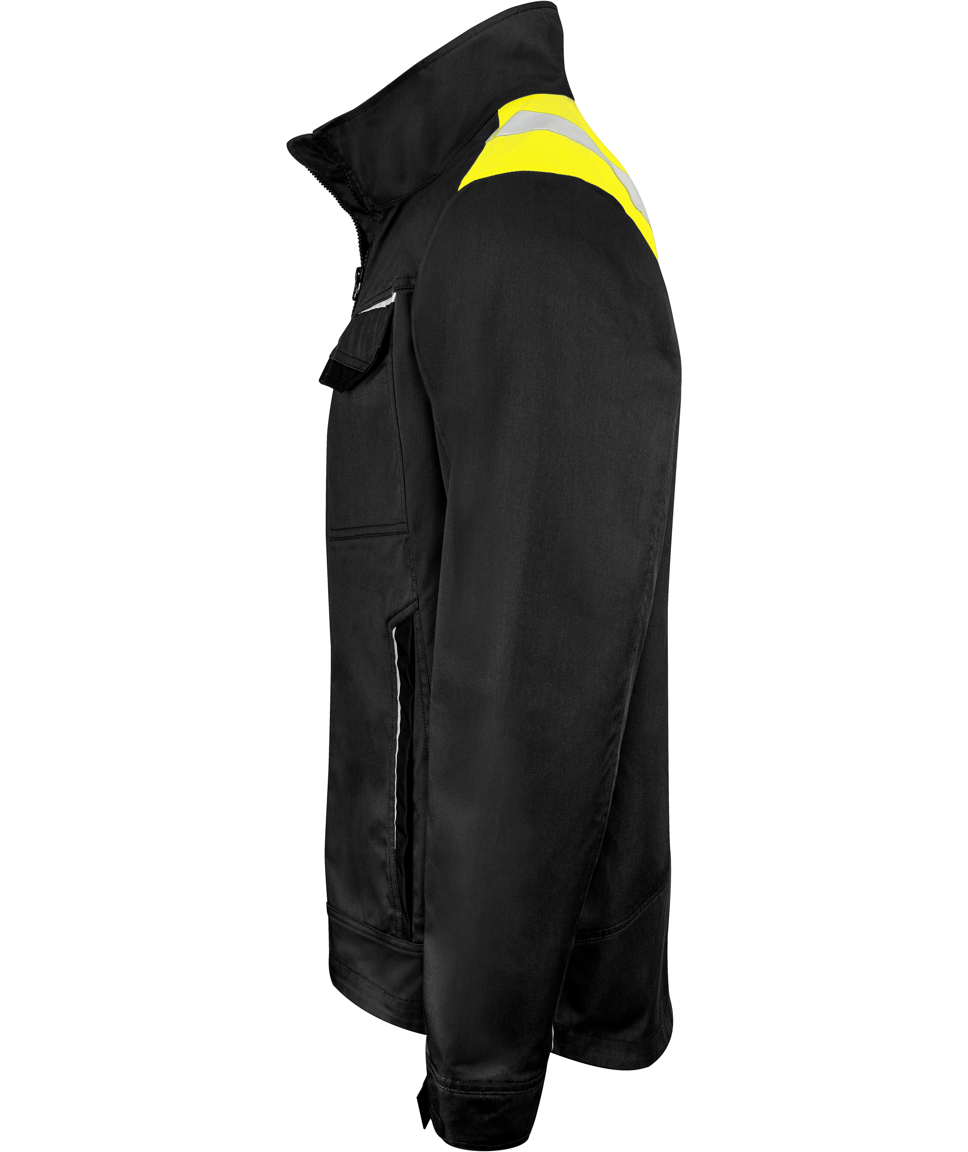 ProJob work jacket 5427, Black/Yellow, large image number 3