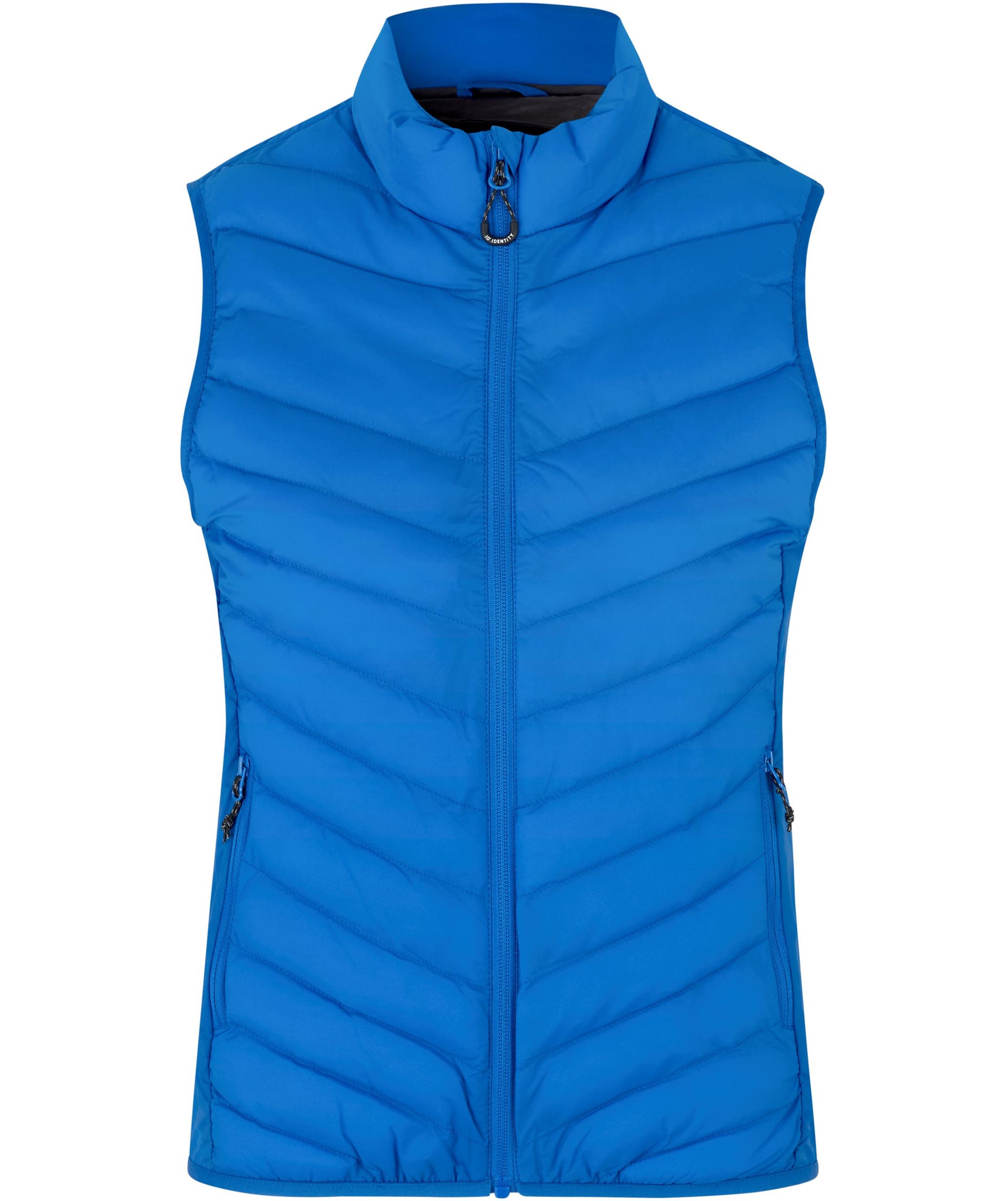 ID Stretch women's quilted vest, Blue
