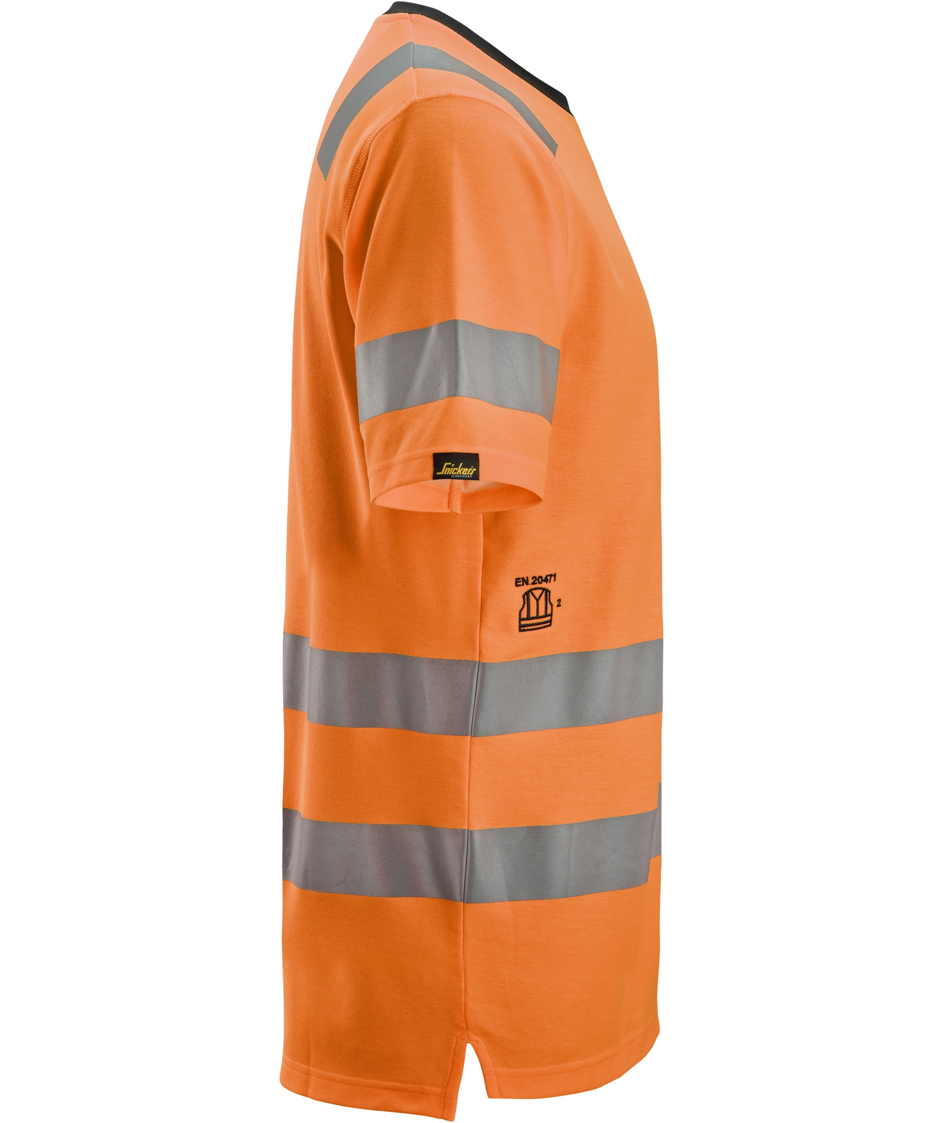 Snickers T-shirt 2536, Hi-vis Orange, large image number 2