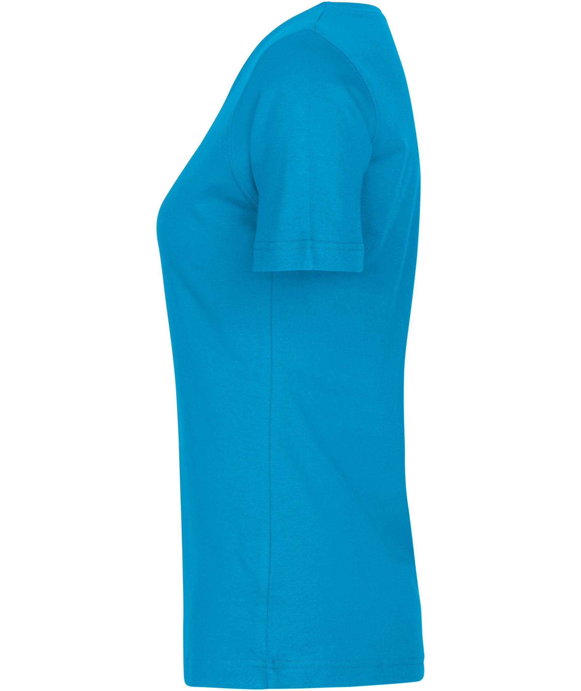 ID Interlock women's T-shirt, Turquoise, large image number 2