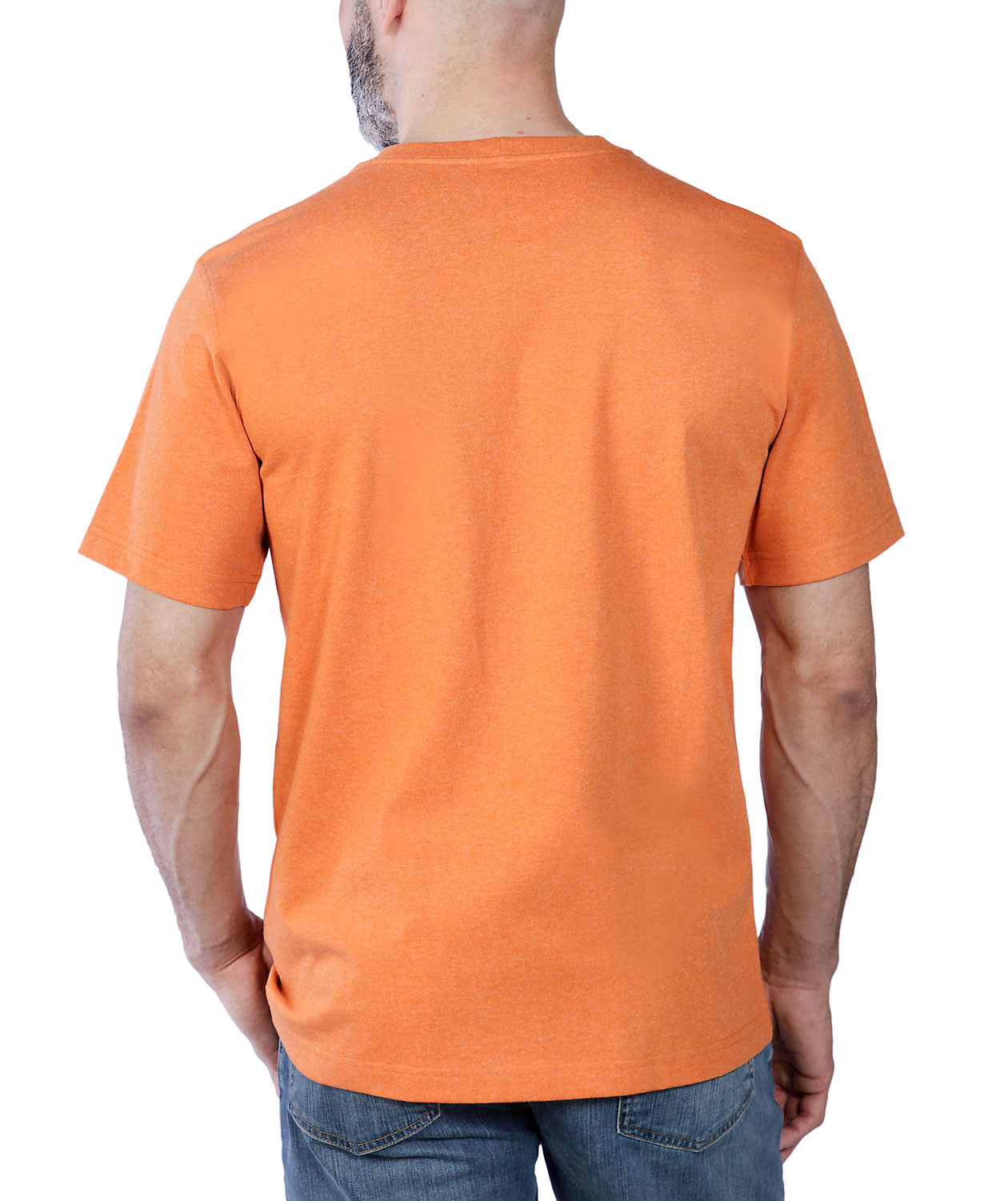 Carhartt Dearborn T-shirt, Marmalade Heather, large image number 3