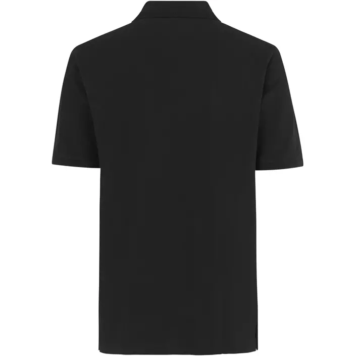 ID Yes Polo shirt, Black, large image number 1