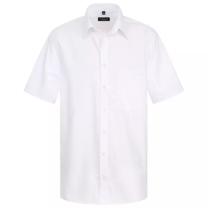 Eterna Uni Comfort fit kortärmad Poplin skjorta, White, large image number 0