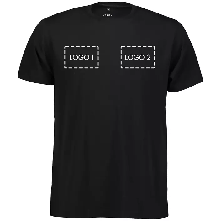 Westborn T-shirt med logotryck, , large image number 1