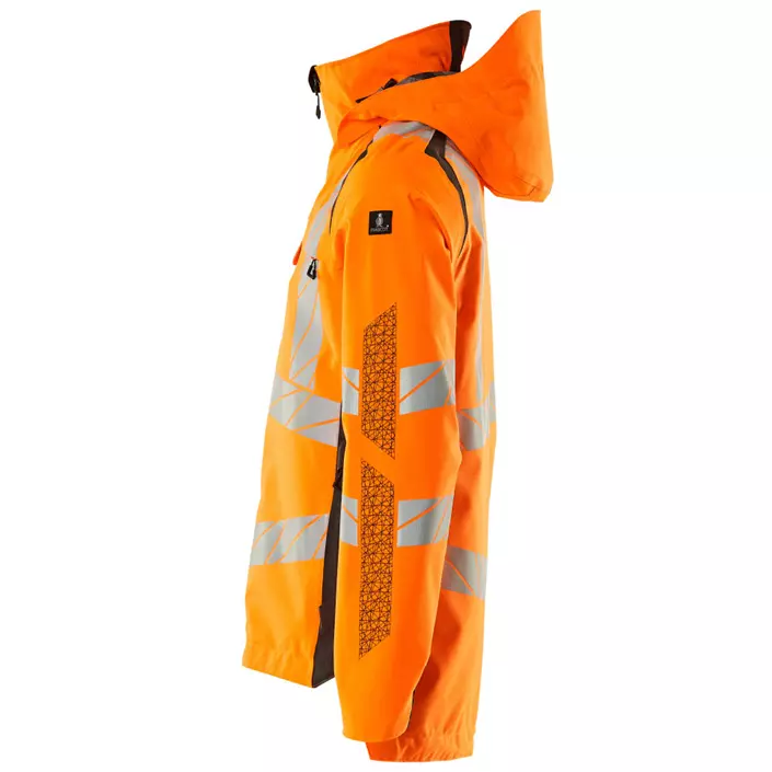 Mascot Accelerate Safe shell jacket, Hi-vis Orange/Dark anthracite, large image number 3