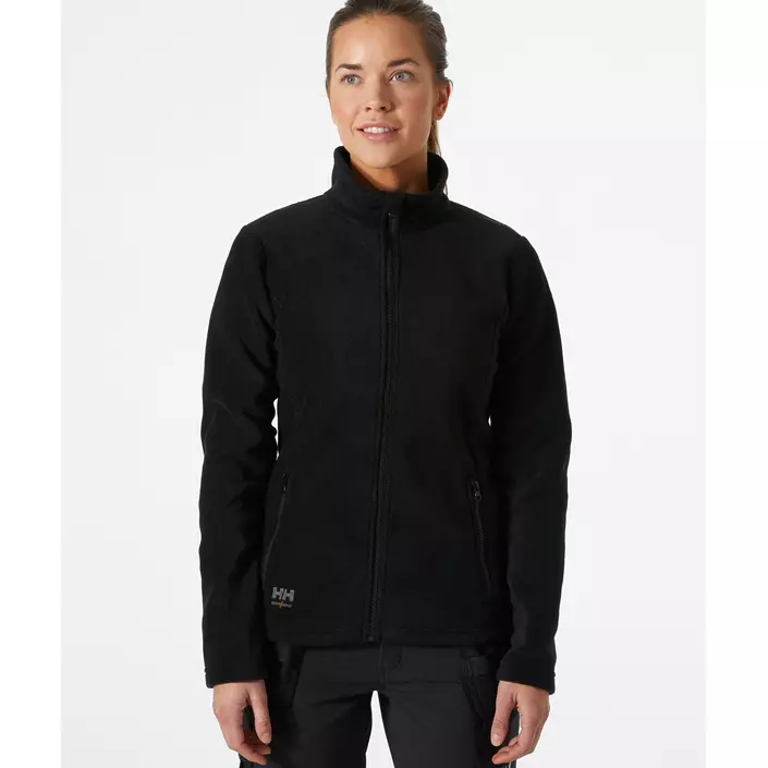 Helly Hansen Manchester women's fleece jacket, Black, large image number 1