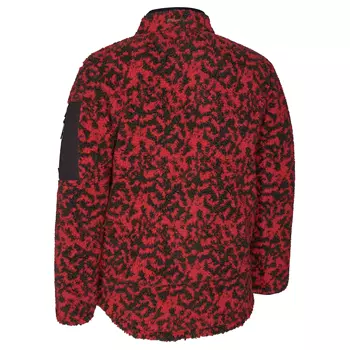Deerhunter Camou fibre pile jacket, Red Camouflage