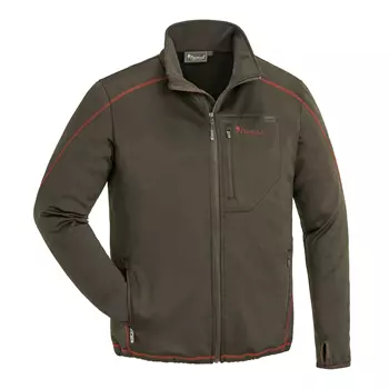 Pinewood Frazer fleece jacket, Suede brown/dark copper