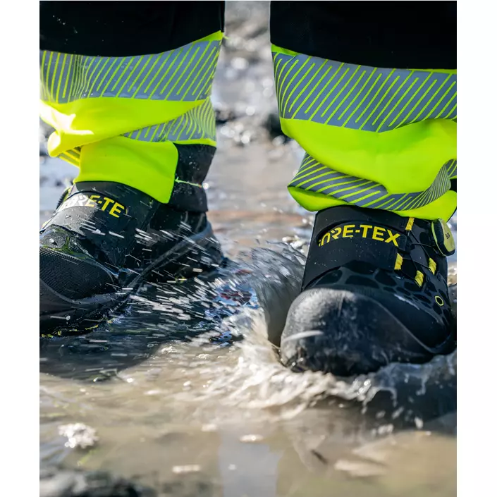 Sievi Cobra GT Roller+ skyddsskor dam S7, Svart/Gul, large image number 2