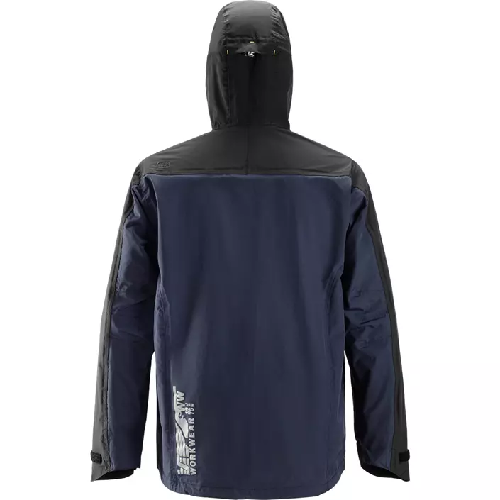 Snickers AllroundWork shell jacket, Marine Blue/Black, large image number 1