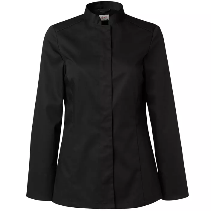 Segers slim fit women's chef shirt, Black, large image number 0