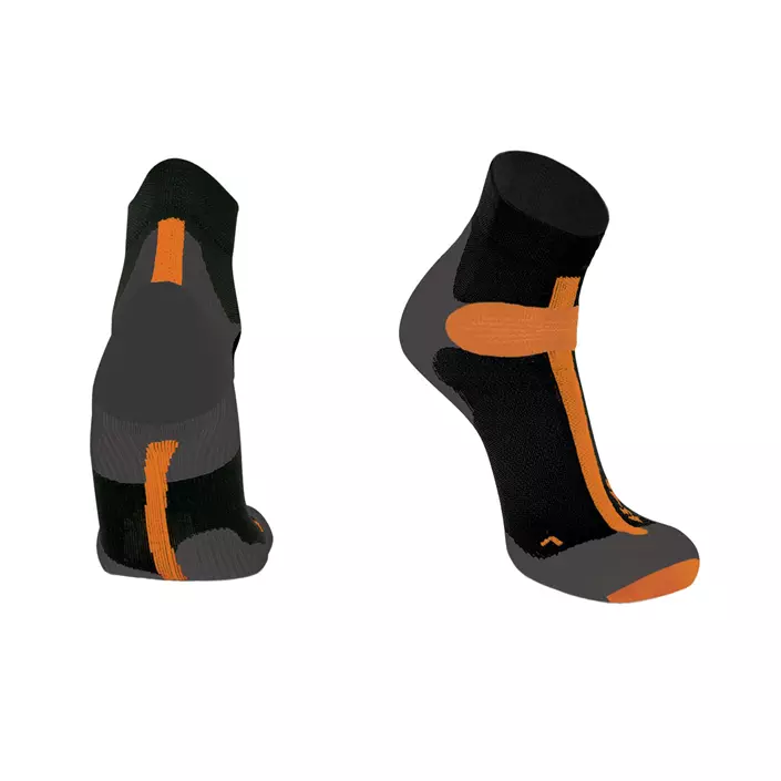 Worik Tout-Court ankle socks, Orange, large image number 0
