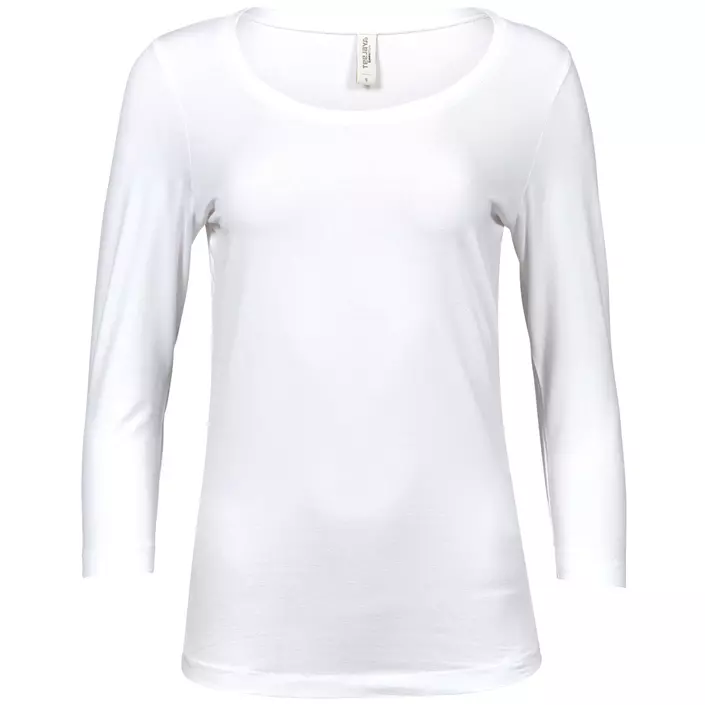 Tee Jays dame 3/4 langærmet T-shirt, Hvid, large image number 0