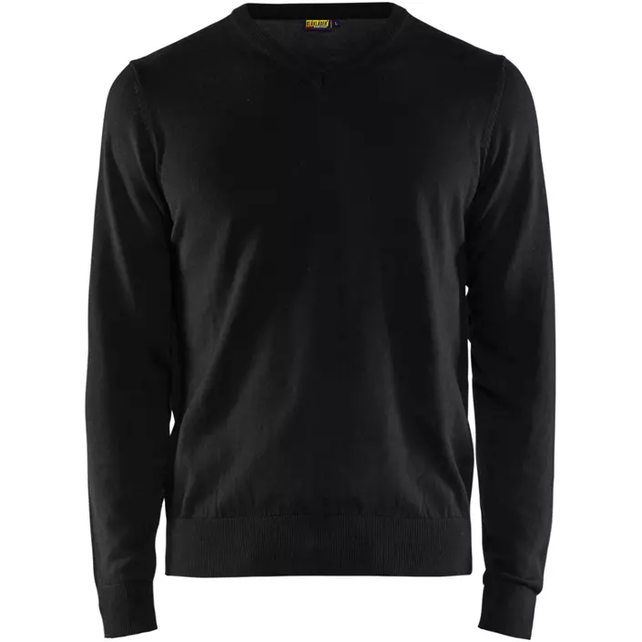 Blåkläder knitted pullover, Black, large image number 0