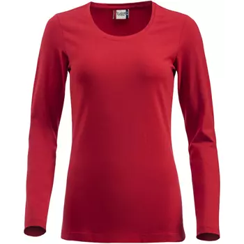 Clique Carolina Langärmliges Damen T-Shirt, Rot