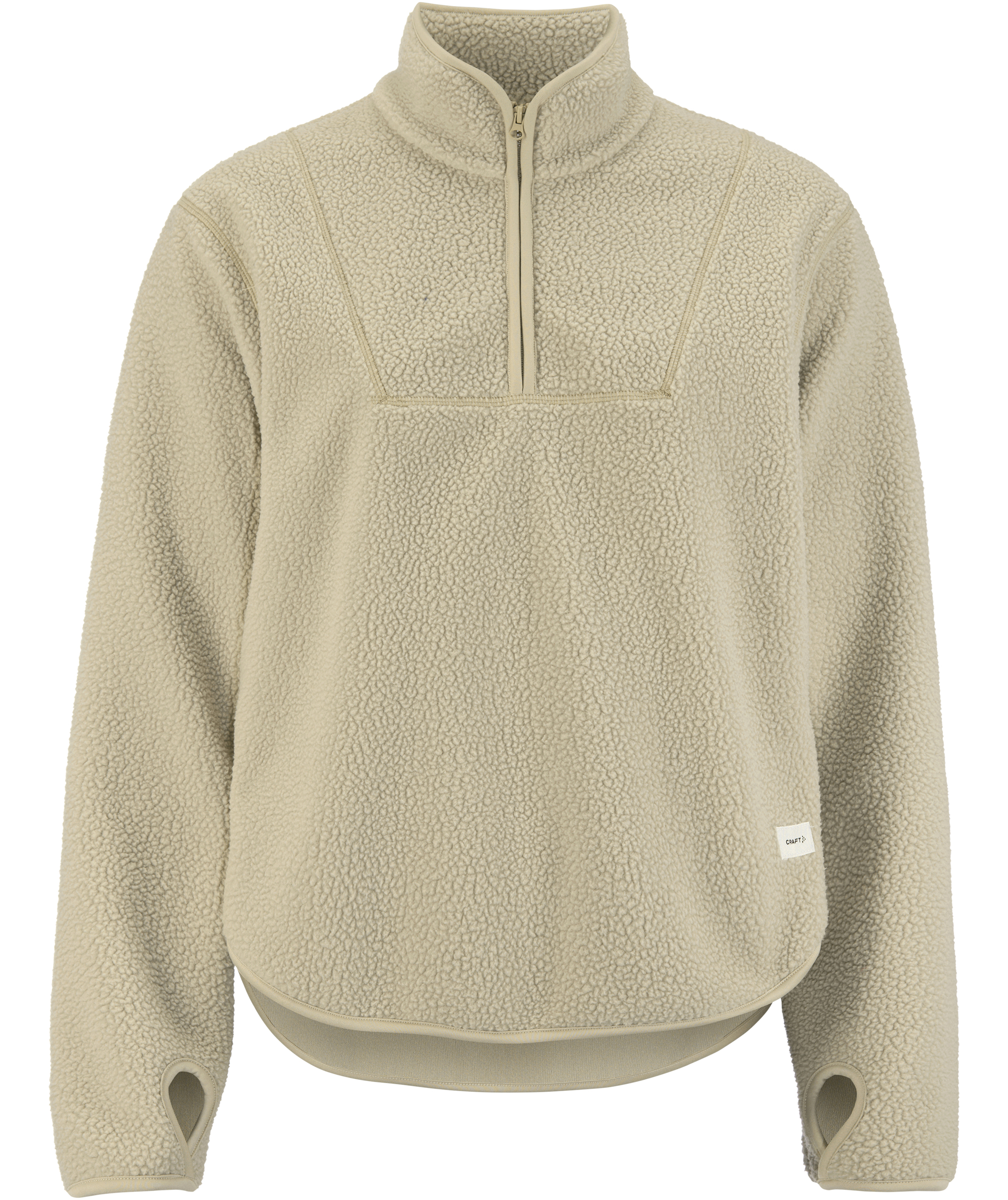 Craft Join women's half zip pile fleece pullover, Hay, large image number 0