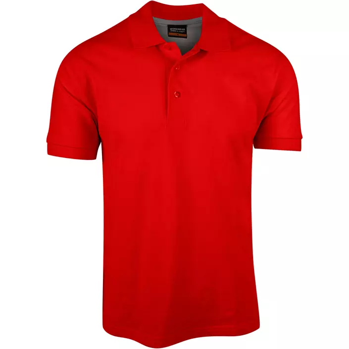 YOU Baltimore polo shirt, Red, large image number 0