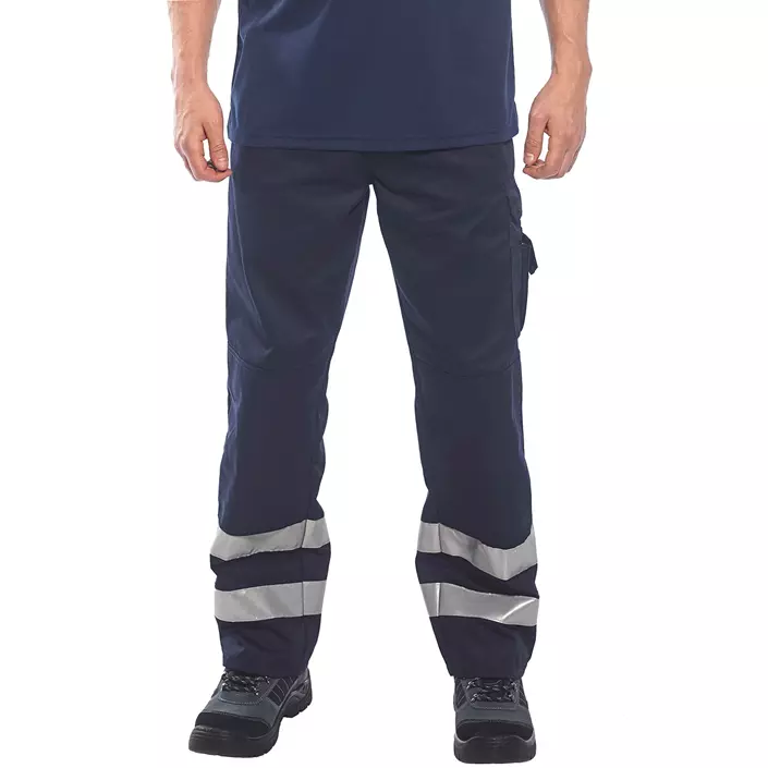 Portwest Iona work trousers, Marine Blue, large image number 1