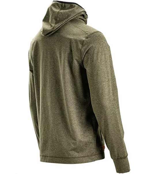 Kramp Active fleece sweater, Olive Green
