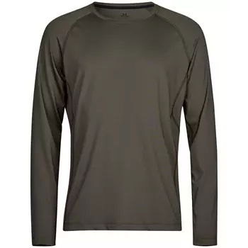 Tee Jays langærmet Cooldry T-shirt, Deep Green