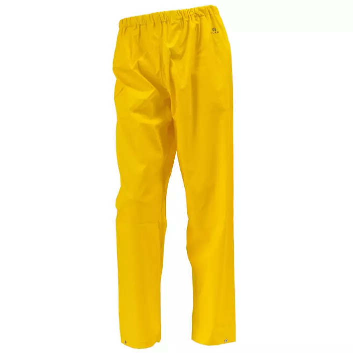 Elka Dry Zone PU rain trousers, Yellow, large image number 0
