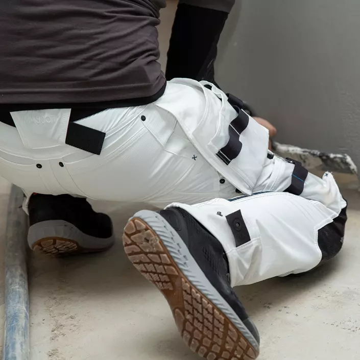 Mascot Advanced håndværkerbukser Full stretch, Hvid, large image number 5