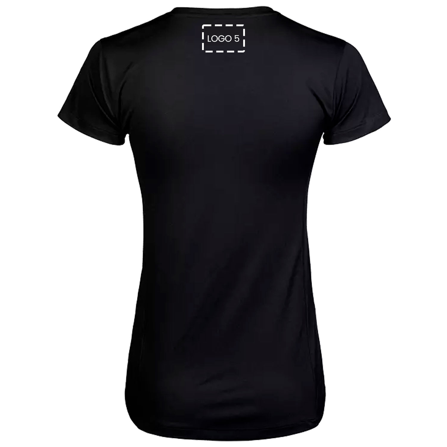 Tee Jays women's luxury T-shirt with logo print, , large image number 2