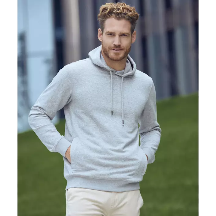 Clique Basic Active  hoodie, Grey Melange, large image number 2