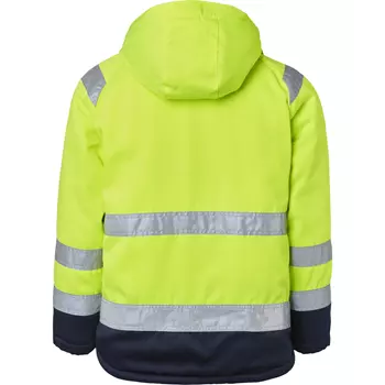 Top Swede winter jacket 131, Hi-Vis Yellow/Navy