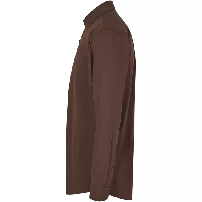 Seven Seas hybrid Modern fit skjorte, Mocca, large image number 2