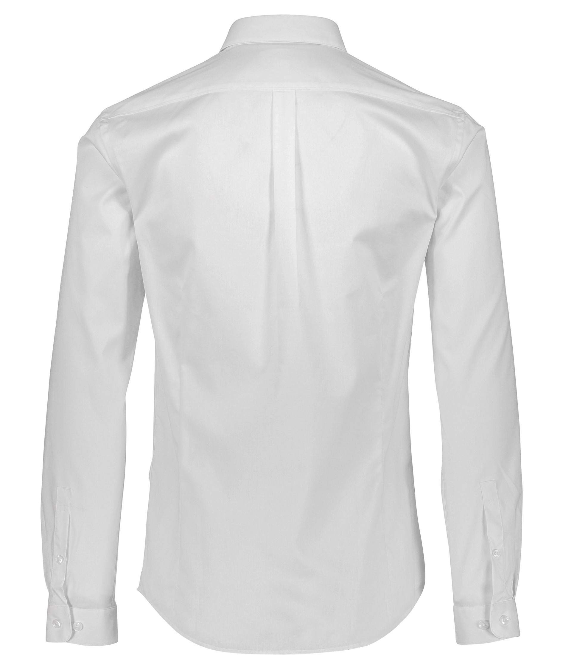 Lindbergh Twill Stretch Slim fit skjorte, Hvit, large image number 2