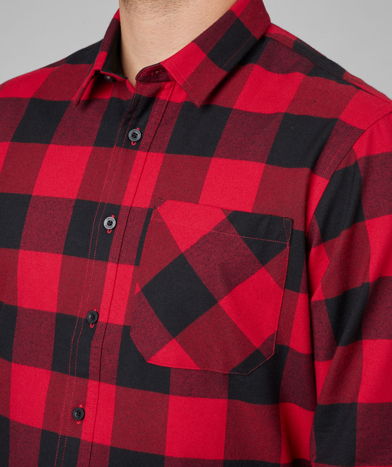 Seeland Toronto skjorte, Red Check, large image number 4