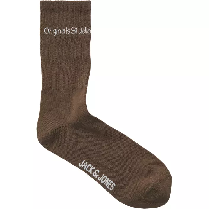 Jack & Jones JACVESTERBRO 3-pack tennisstrumpor, Arabian Spice, Arabian Spice, large image number 1