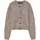 Vero Moda VNOVAH Damen Strick Cardigan, Brown Lentil, Brown Lentil, swatch