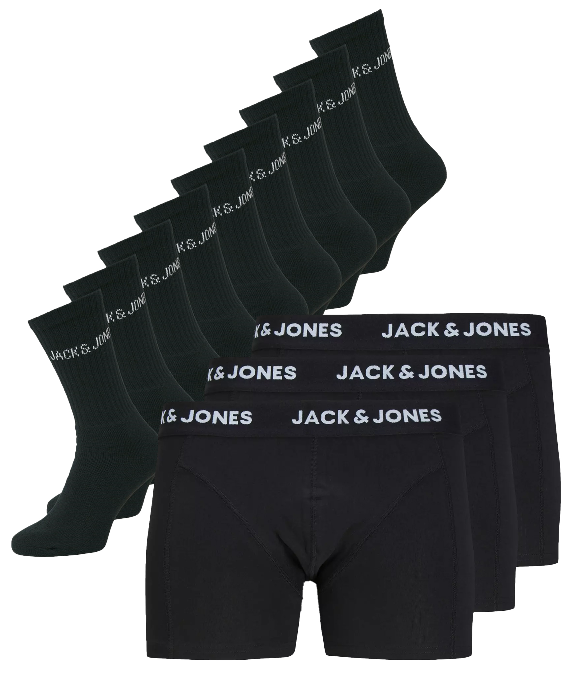 Jack & Jones socks and boxer shorts, , large image number 0