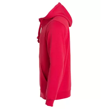 Clique Basic Kapuzensweatshirt mit Reißverschluss, Rot