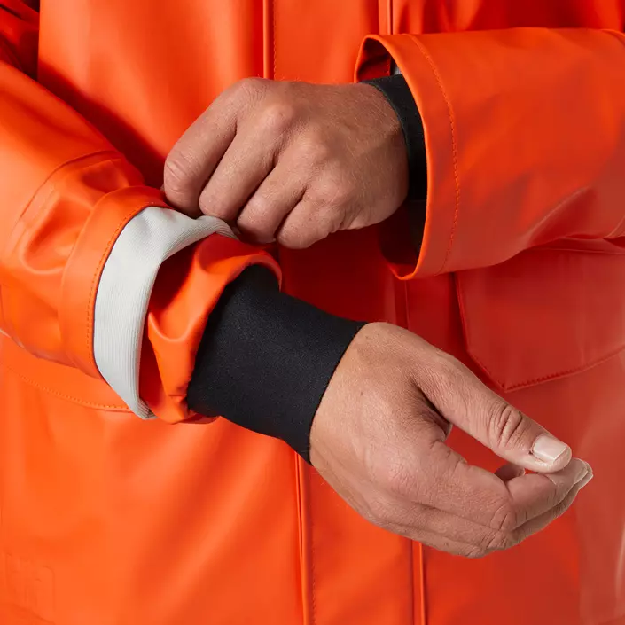 Helly Hansen Gale regnjakke, Mørk Orange, large image number 7