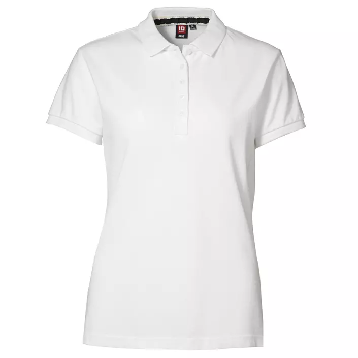 ID Casual Pique women's Polo shirt, White, large image number 0