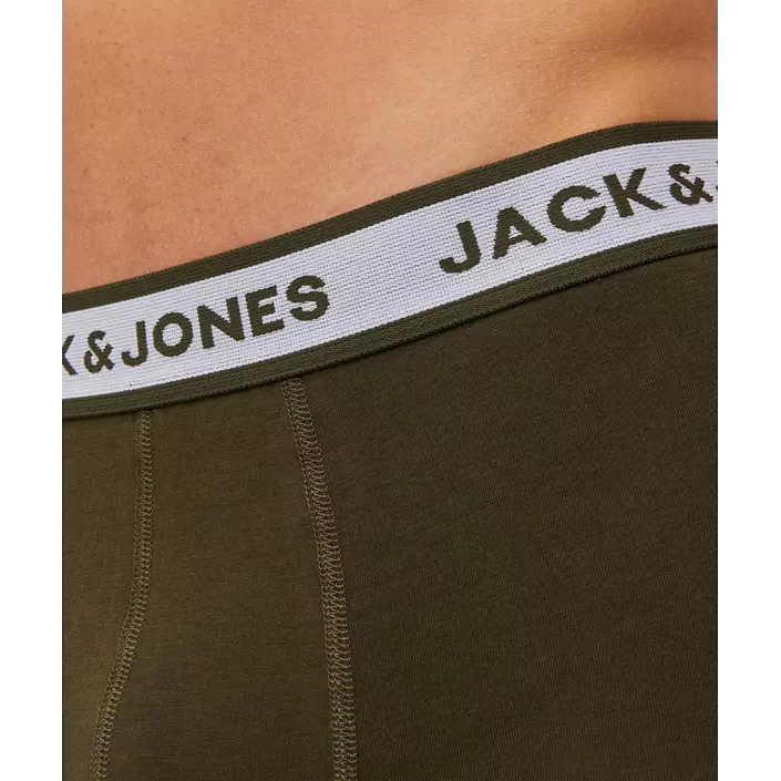 Jack & Jones JACSOLID 5-pak boxershorts, Light Grey Melange, large image number 4