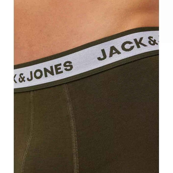 Jack & Jones JACSOLID 5-pack boksershorts, Light Grey Melange, large image number 4
