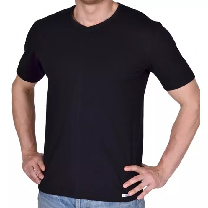 by Mikkelsen T-shirt, Svart, large image number 1