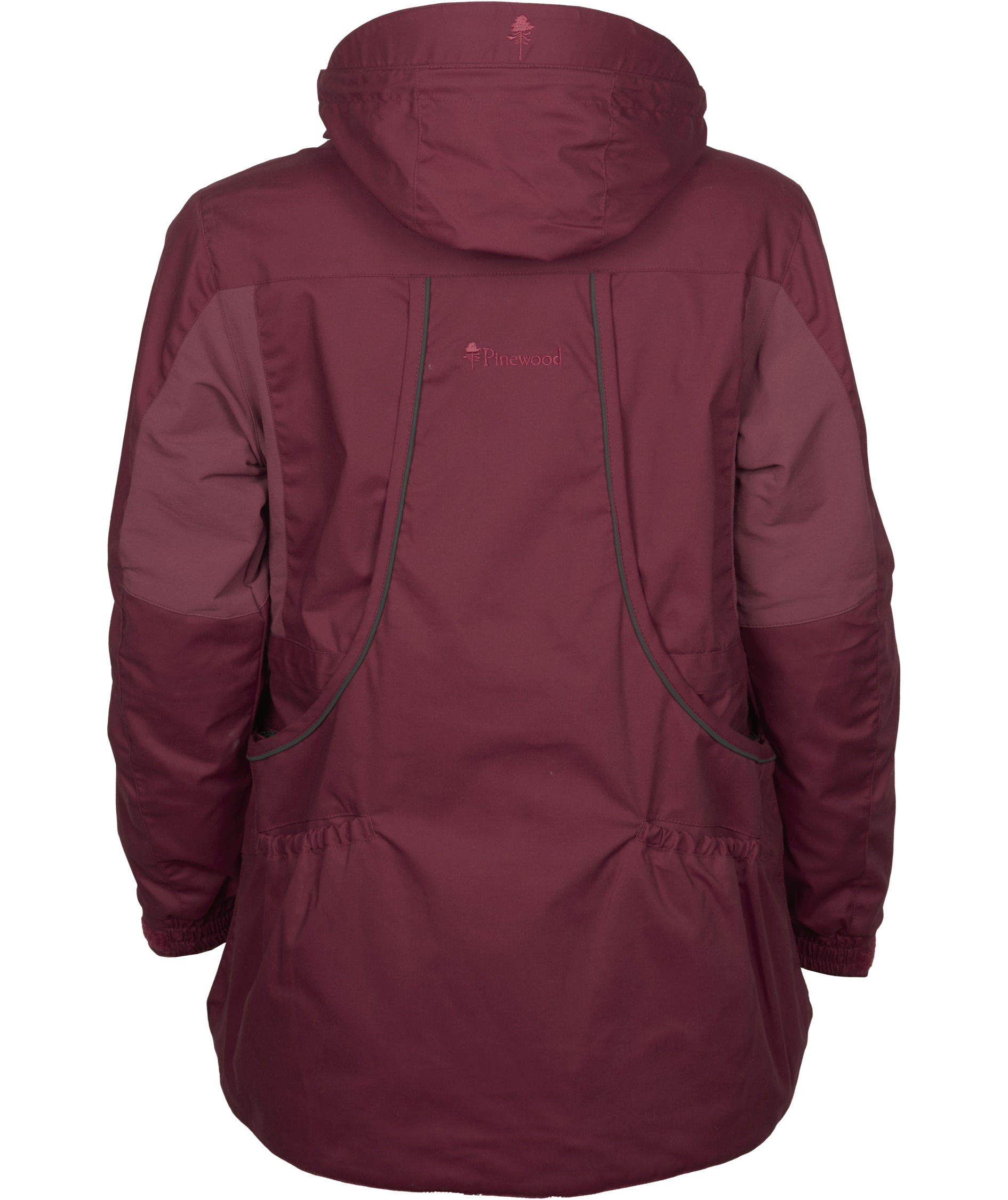 Pinewood Dog Sports Trainer damejakke, Dark Tomato/Dark Red, large image number 2