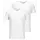 Jack & Jones JABASIC 2-pack short-sleeved underwear shirt, White, White, swatch