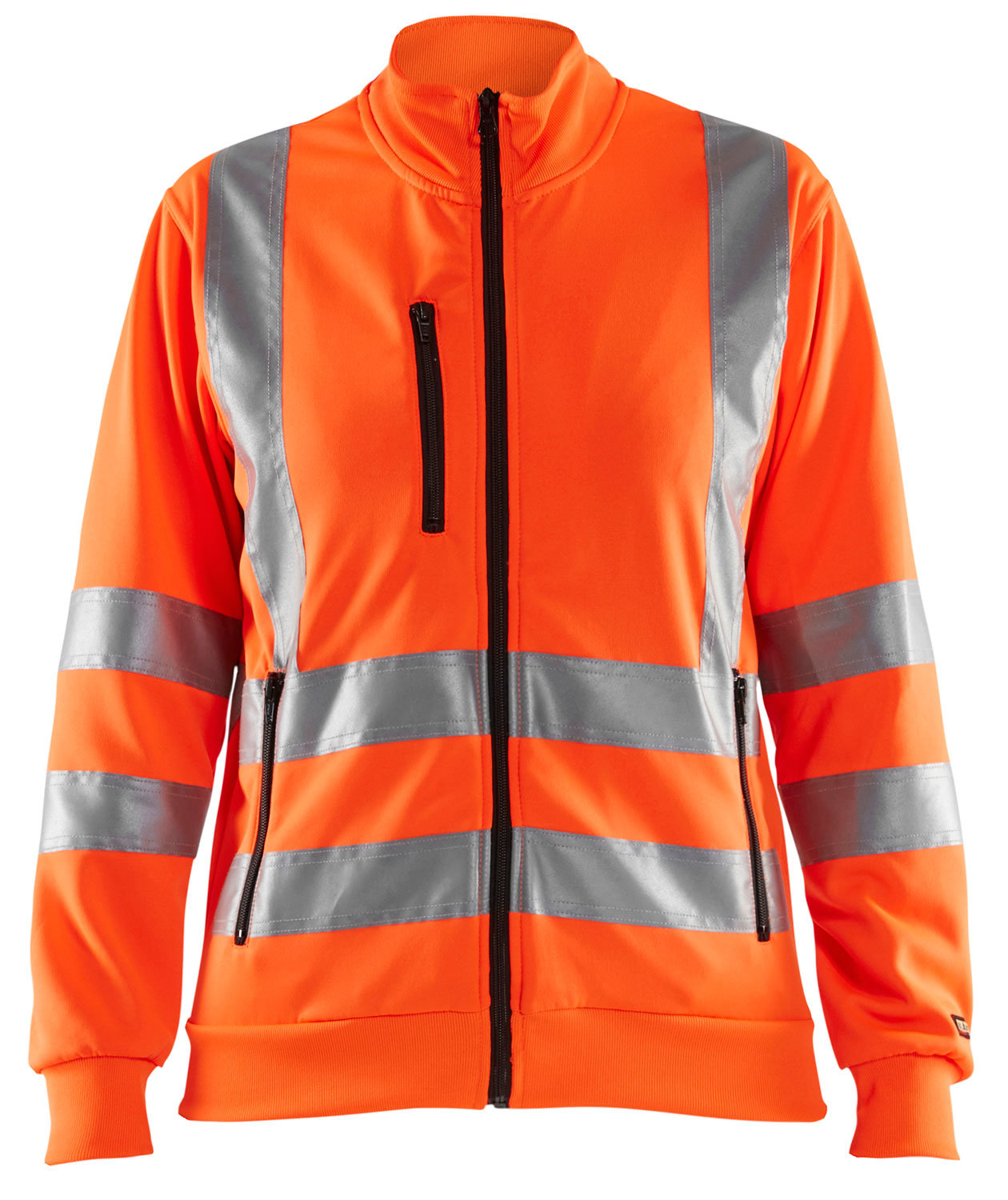 Bl&aring;kl&auml;der women's cardigan, Hi-vis Orange