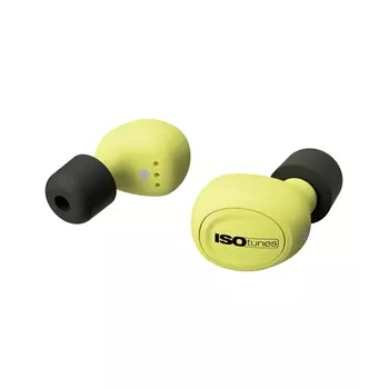 ISOtunes Free 2.0 hörselkåpor med Bluetooth, Svart/Grön