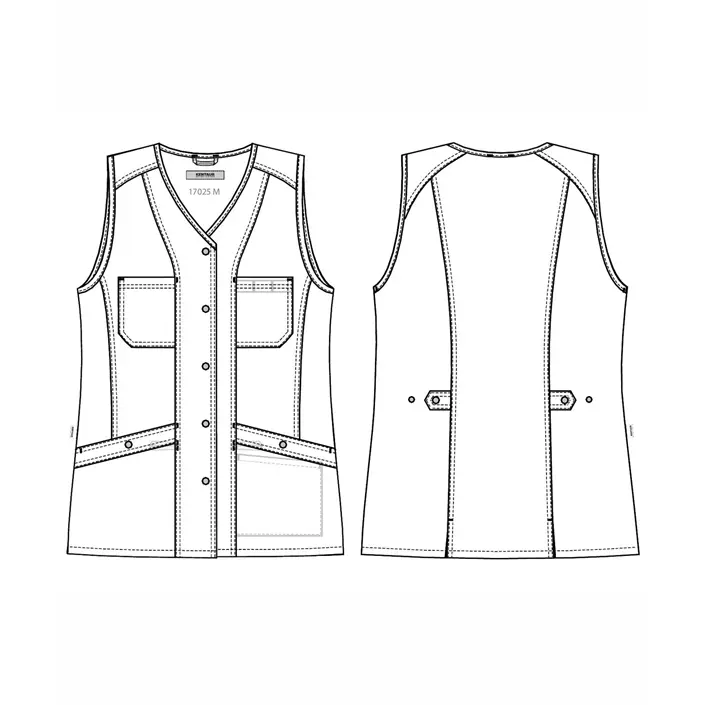 Kentaur women's vest, Dark Marine, large image number 1